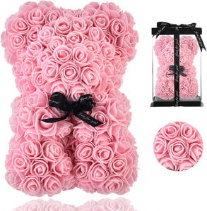 Artificial Rose Bear