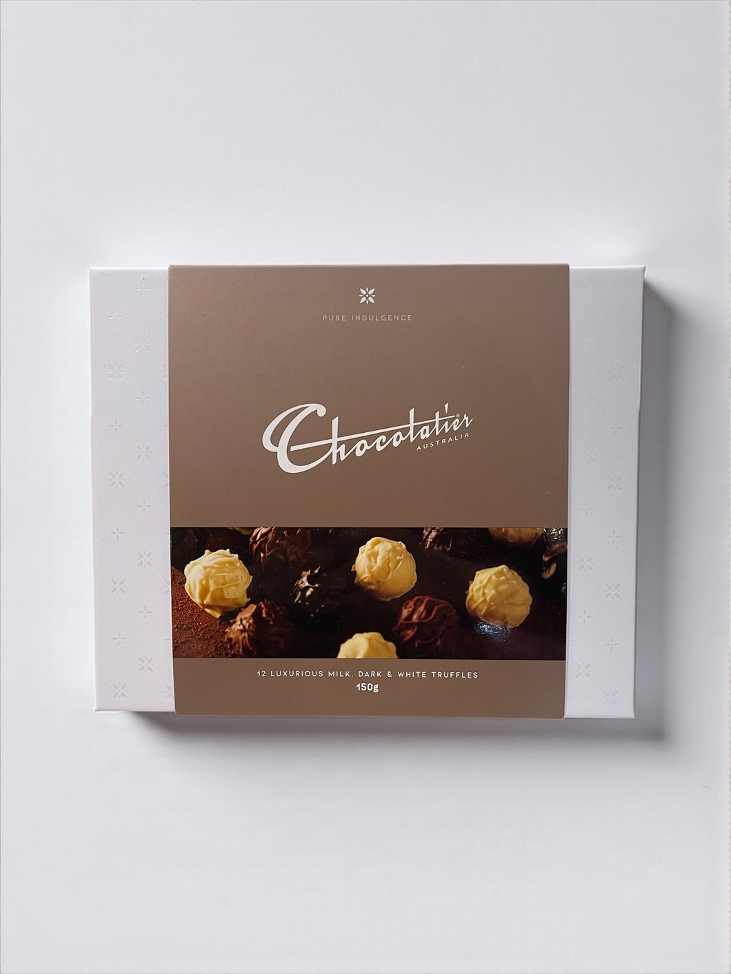 Chocolatier Milk, Dark & White truffles 150g