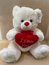 White Love Teddy bear