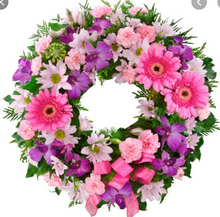 Load image into Gallery viewer, Florist Choice Bright Wreath Starting at $80*
